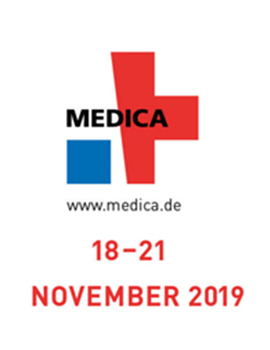Welcome to meet us at MEDICA 18 - 21 November 2019 in Düsseldorf / Germany