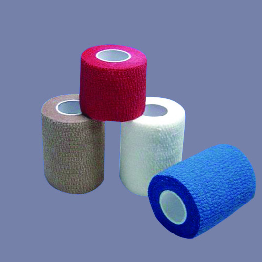 Self-adhesive elastic bandage